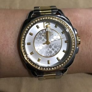 Coach Watch- two tone